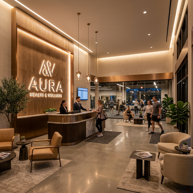 FitZone Gym Interior